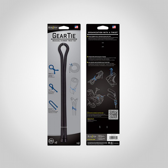 Gear tie 24 2pk