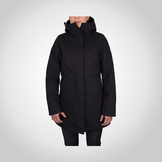 jacka Dunderdon J26 Lady Canvas Parka Black/Black