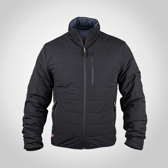 Jacka Dunderdon J58 Primaloft svart/bl