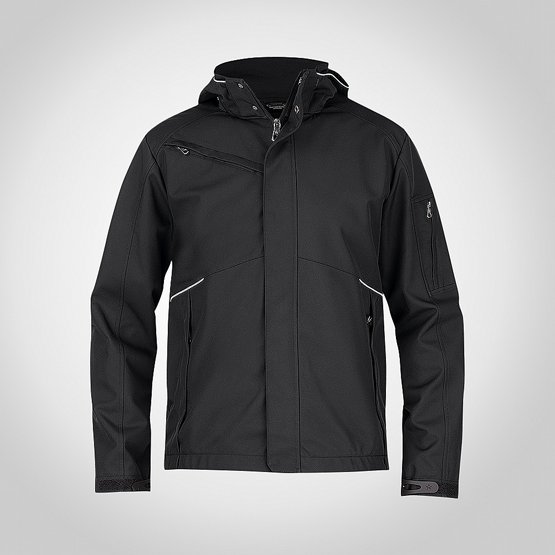 Jacka Softshell 3L Texstar FJ80  Svart