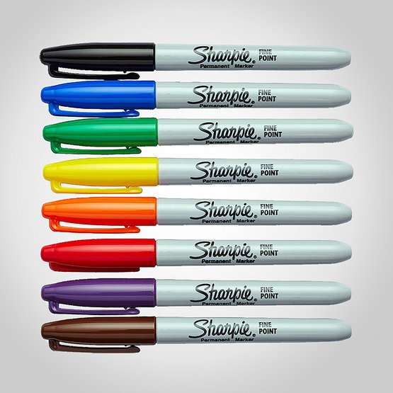 Mrkpenna Sharpie Fine Point 8-pack