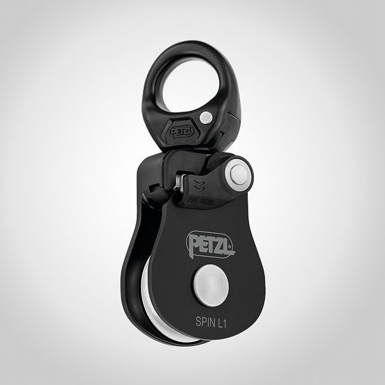 Pully Petzl SPIN L1, Svart