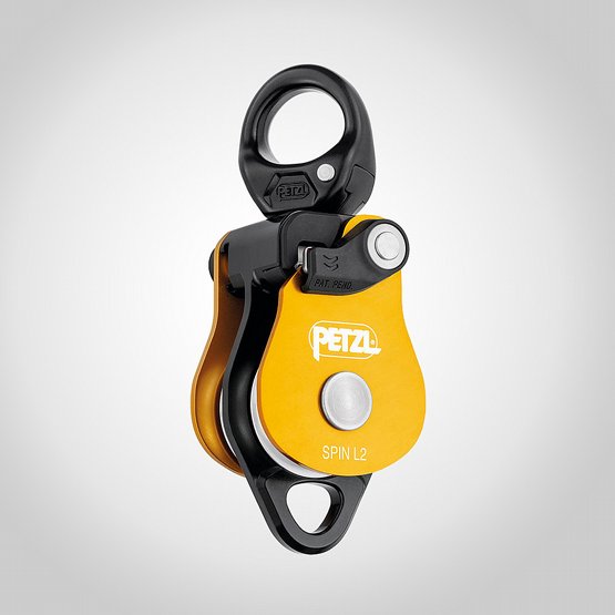 Pully Petzl SPIN L2, Gul