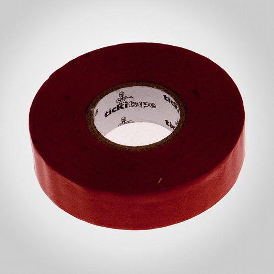 PVC Tickitape 33m x 19mm Röd 2