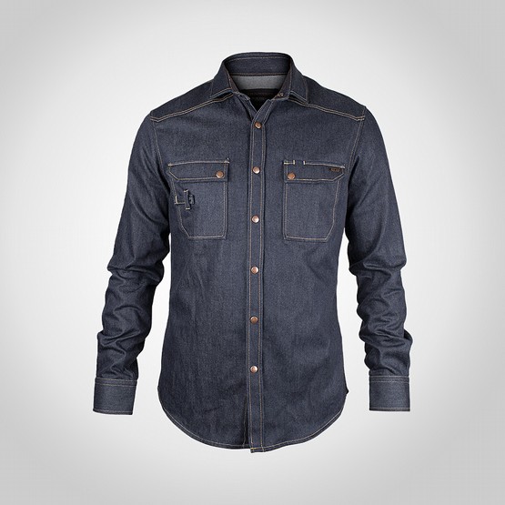 Skjorta Dunderdon SH7 Cordura denim Bl