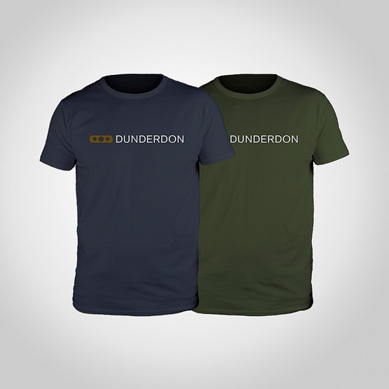 T-shirt Dunderdon T4 2-pack blå/oliv