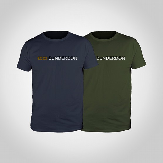 T-shirt Dunderdon T4 2-pack bl/oliv