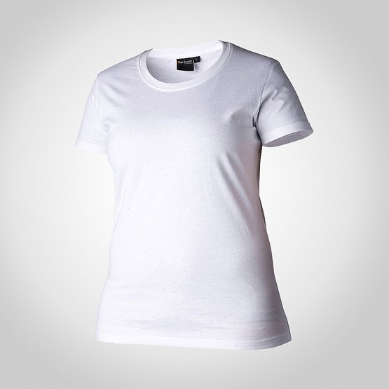 T-shirt Top Swede Dam 203 Vit