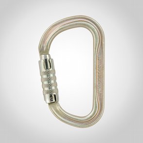 Autolockkarbin Petzl Vulcan TRIACT-Lock, Stl Guld