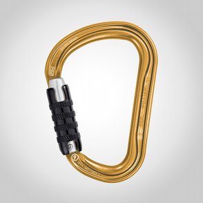 Autolockkarbin Petzl William Ball-Lock HMS 2016 , Guld