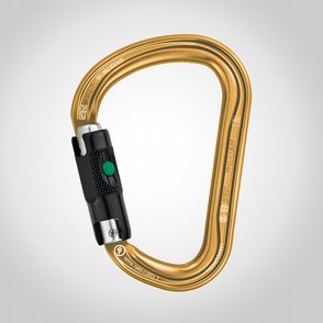 Autolockkarbin Petzl William Ball-Lock HMS 2016, Guld