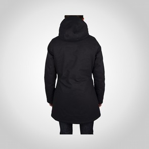 jacka Dunderdon J26 Lady Canvas Parka Black/Black 2 thumbnail