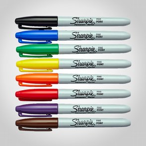 Mrkpenna Sharpie Fine Point 8-pack