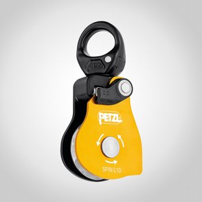 Pully Petzl SPIN L1D, Gul