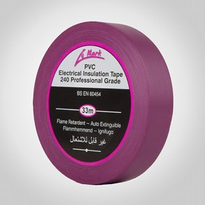 PVC Tape Le Mark19mm x 33m Violett