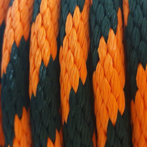 Riggrep Liros Solidfltad Svart/Orange