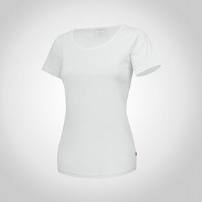 T-Shirt Dam Basic Texstar WT18  Vit 3 thumbnail