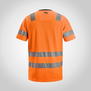 T-shirt varsel Snickers 2536, klass 2 Orange 3 thumbnail