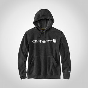 Tröja Carhartt LOGO GRAPHIC hoodie grå