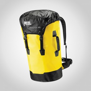 Utrustningssck Petzl Transport 45 L Gul